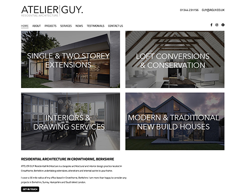A Guy Architecture - Paperback Designs Website Portfolio