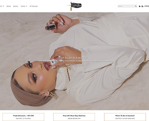 Makeup by sholaa, Paperback Designs Website Portfolio
