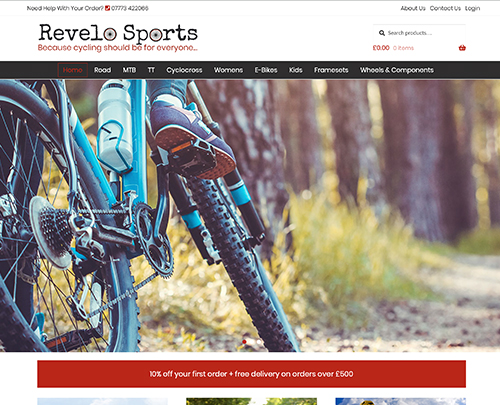Revelo Sports - Paperback Designs Website Portfolio